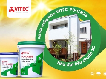 VITEC® PU-CN262 – Sơn chống nóng mái tôn, chống han gỉ, phản xạ tia UV- giảm nhiệt độ