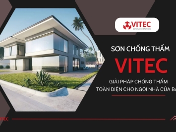 Vitec miền nam - Dương Minh Phát thi công chống thấm biệt phủ tại Long An