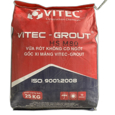 VITEC® GROUT-HS M80 – Vữa rót không co ngót gốc xi măng, cường độ cao
