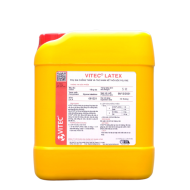 VITEC® LATEX – Phụ gia chống thấm, tác nhân kết nối, hồ dầu chống thấm gốc Polyme