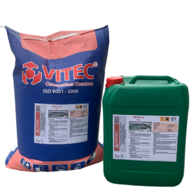 VITEC® XP-107 – Vữa chống thấm và bảo vệ đàn hồi Xi măng – Polyme hai thành phần