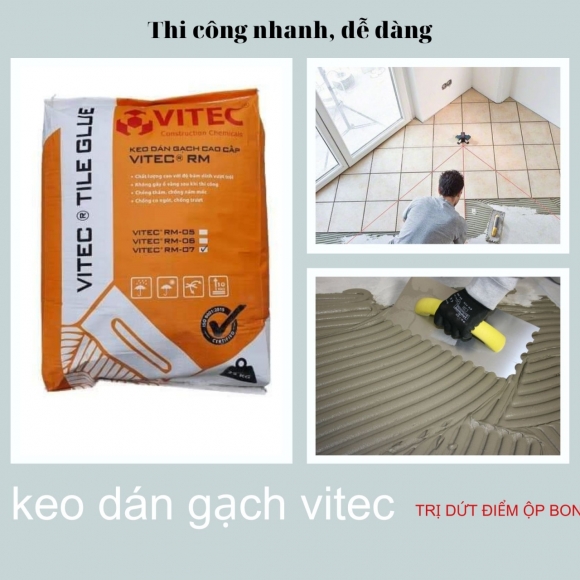 VITEC RM-06 – Keo dán gạch Đá - chất kết dính xi măng Polyme